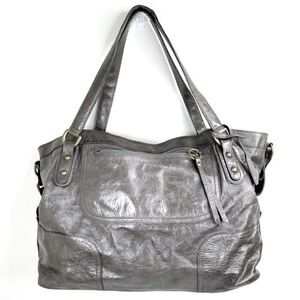 Women’s Abro Shoulder Bag Crossbody Handbag Tote Genuine Leather Snap Closure